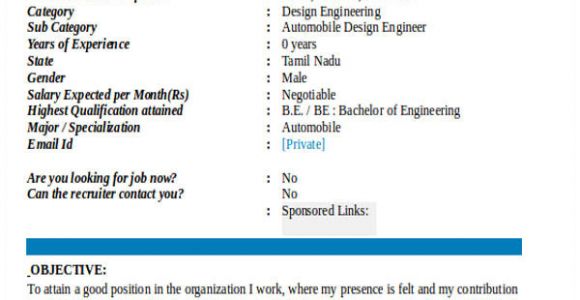 Automobile Engineering Fresher Resume format 55 Engineering Resume Samples Pdf Doc Free Premium