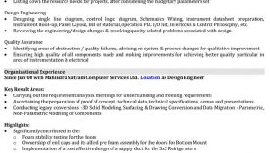 Automobile Service Engineer Resume Sample Samples Of A Quality Technician Resume Perfect Resume format