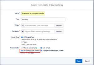 Autoresponder Email Templates How to Create A form with Email Autoresponder In Pardot