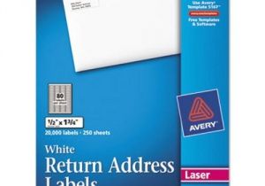 Avery 1 2 X 1 3 4 Label Template Avery Return Address Labels 1 2 X 1 3 4 White 20000 Box