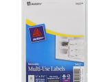 Avery 1 2 X 1 3 4 Label Template Quot Avery Removable Multi Use Labels 1 2 X 1 3 4 White 840