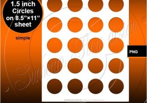 Avery 1.5 Inch Round Labels Template Instant Download 1 5 Inch Circles Template 142 On Lettersize