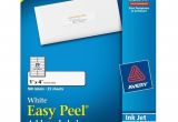 Avery 1 X 4 Label Template Avery Easy Peel Inkjet Address Labels 1 X 4 White 500