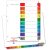 Avery 10 Tab Template Avery 10 Tab Color Template Zeehelper