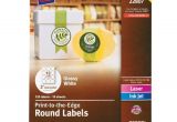 Avery 2 Inch Round Labels Template Avery Permanent Print to the Edge Round Labels Laser