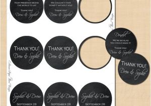 Avery 2 Round Label Template Chalkboard Round Labels 2 5 Quot Text Editable Printable