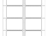 Avery 2 X 3 Label Template 2 1 3 X 3 3 8 Name Badge Labels 8 Up Mactac White Laser