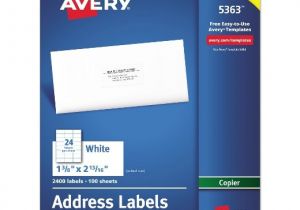 Avery 2 X 3 Label Template Avery 1 3 8 X 2 13 16 Self Adhesive Copiers Address