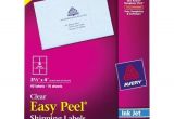 Avery 2 X 3 Label Template Avery Clear Easy Peel Shipping Labels for Inkjet Printers