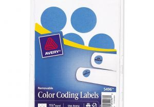 Avery 3 4 Round Labels Template Avery Round 1 25 Quot Color Coding Multipurpose Label 400