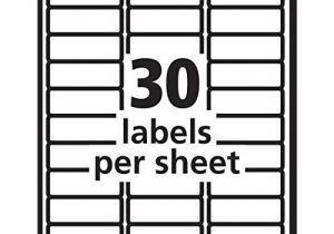 Avery 3 Column Label Template Avery Easy Peel White Mailing Labels for Laser Printers 1