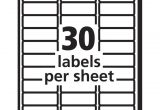 Avery 30 Mailing Labels Template Search Results for Avery Address Labels Free Template