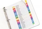 Avery 31 Tab Template Avery Ready Index Table Of Contents Dividers 31 Tab