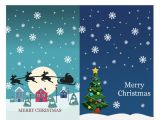 Avery 3379 Blank Template Christmas Notecards Christmas Spirit Design 2 Per Page