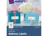 Avery 3×3 Label Template Avery Pearlized Ivory Address Labels 1 Quot X 2 5 8 Quot 240