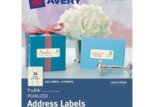 Avery 3×3 Label Template Avery Pearlized Ivory Address Labels 1 Quot X 2 5 8 Quot 240