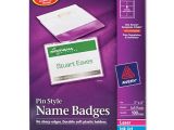 Avery 3×4 Name Badge Template Bettymills Avery Pin Style Name Badges Avery Ave74540