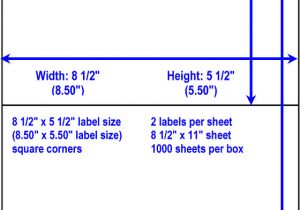Avery 5126 Template Half Sheet Labels Blank Half Sheet Labels Similar to