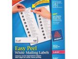 Avery 5261 Template Avery 5261 White Mailing Labels 1 Quot X 4 Quot 072782052614