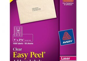 Avery 5660 Address Labels Templates Avery 5660 Easy Peel Laser Print Mailing Labels Permanent