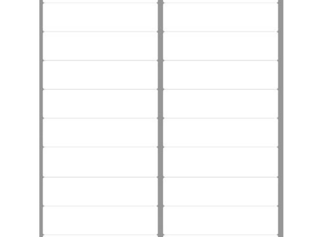 Avery 5961 Label Template 4 Quot X 1 Quot 1 000 Address Labels 