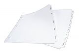 Avery 8.5 X 11 Label Template Avery Index Maker Clear Label Dividers 8 5 X 11 Inch 5