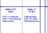 Avery 8.5 X 11 Label Template Full Sheet Labels Blank Full Sheet Labels Similar to