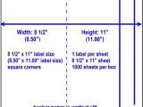 Avery 8.5 X 11 Label Template Full Sheet Labels Blank Full Sheet Labels Similar to