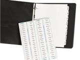 Avery 8 Tab Index Template 11437 Avery 11437 Index Maker 8 Tab White Divider Set with Clear