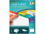 Avery 8 Tab Template 11419 Avery 11419 Index Maker Divider W Multicolor Tabs 8 Tab