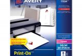 Avery 8 Tab Template 11554 Avery 11554 Customizable Print On Dividers 8 Print On Tab