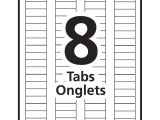 Avery 8 Tab Template Download Avery Index Maker Clear Label Dividers Grand toy