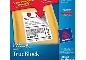 Avery 8126 Label Template Avery Inkjet Shipping Labels 8126