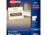 Avery 8315 Template Avery Greeting Cards with Envelopes White 60 Count 8315