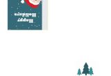 Avery A2 Card Template Holiday Budget Planner Office Templates