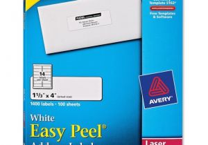 Avery Address Label Template 5162 Printer