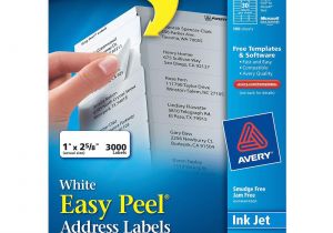 Avery Address Label Template 8460 Printer