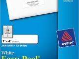 Avery Address Labels Template 5161 Avery Easy Peel White Address Labels 5161 Avery Online