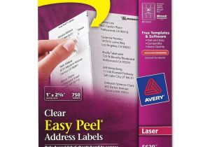 Avery Address Labels Template 5630 Avery Easy Peel Mailing Label Ld Products