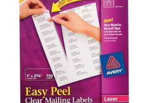Avery Address Labels Template 5630 Easy Peel Mailing Label Avery Dennison 5630 Ave5630 Labels