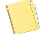 Avery Big Tab 8 Template Avery 11112 Big Tab Insertable Dividers 8 1 2 X 11 Quot 8
