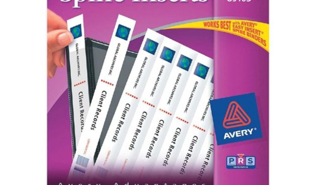 Avery Binder Spine Templates Printer | williamson-ga.us