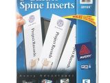 Avery Binder Templates 1 1/2 Ave89109 Avery Binder Spine Inserts Zuma