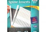 Avery Binder Templates 1 1/2 Avery 1 2 Quot White Binder Spine Inserts 1pk Of 80 89101