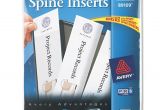 Avery Binder Templates 1 1/2 Inch Ave89109 Avery Binder Spine Inserts Zuma