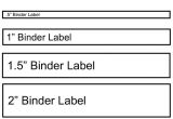 Avery Binder Templates Spine 2 Inch 1000 Ideas About Binder Spine Labels On Pinterest