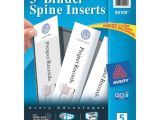 Avery Binder Templates Spine 3 Inch Printer