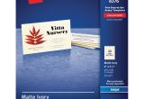 Avery Business Card Template 8376 Avery 8376 Microperforated Inkjet Business Cards A8 2 Quot X