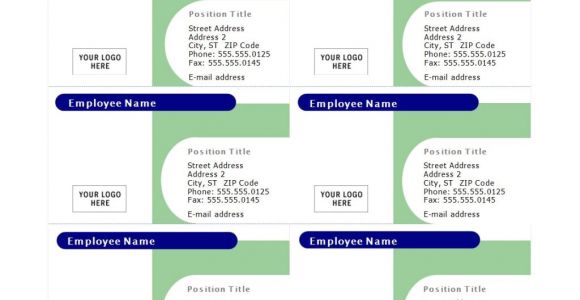 Avery Business Card Template 8376 Compatible with Avery 8376 Template