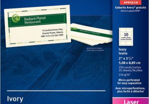 Avery Business Cards Template Avery 5376 Business Card